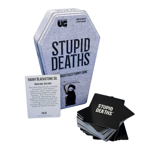 Stupid Deaths Card Game - Picture 1 of 4